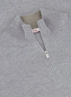 Half-Zip Trui Van Wol