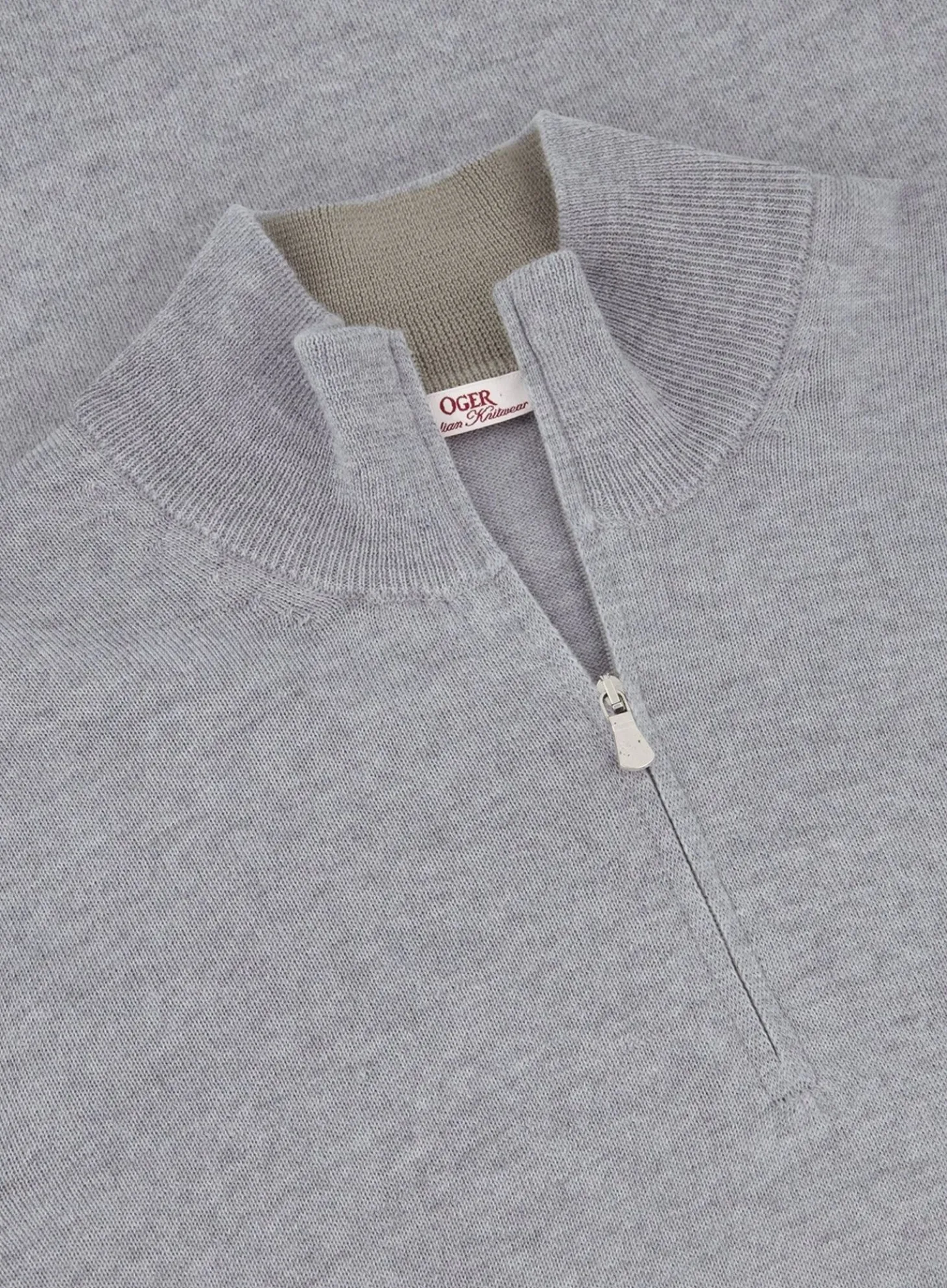 Half-Zip Trui Van Wol