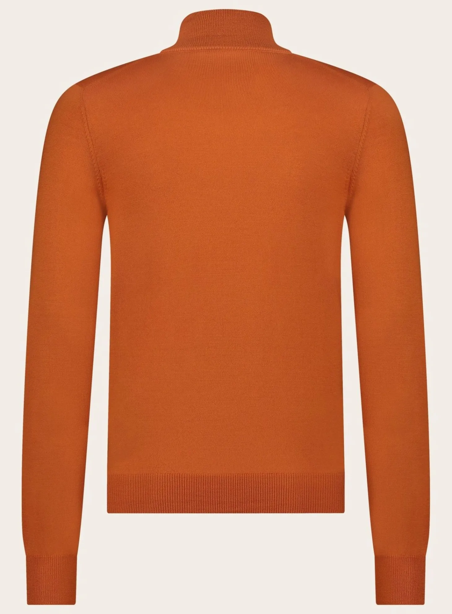 Half-Zip Trui Van Wol