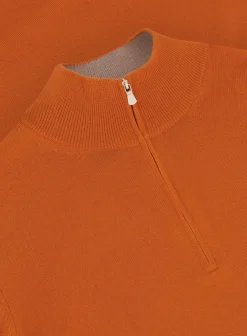 Half-Zip Trui Van Wol