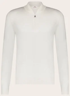 Half-Zip Trui Van Wol