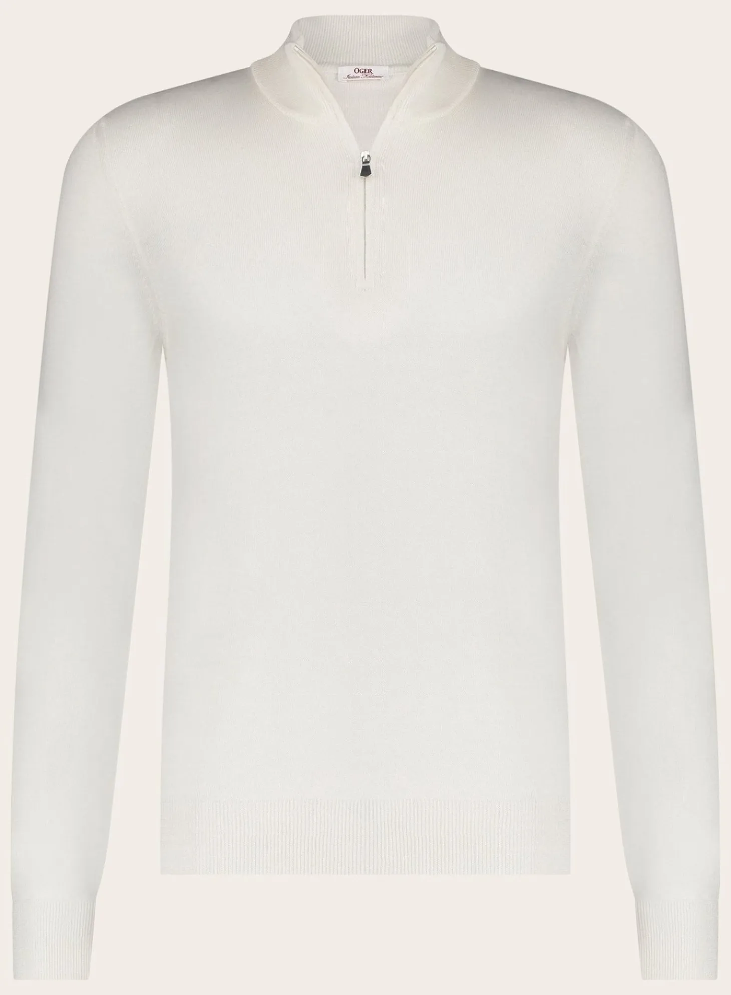 Half-Zip Trui Van Wol