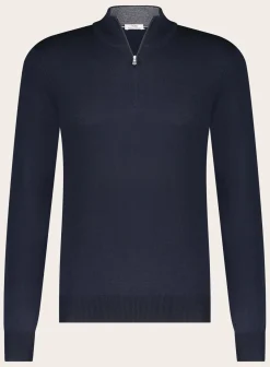 Half-Zip Trui Van Wol
