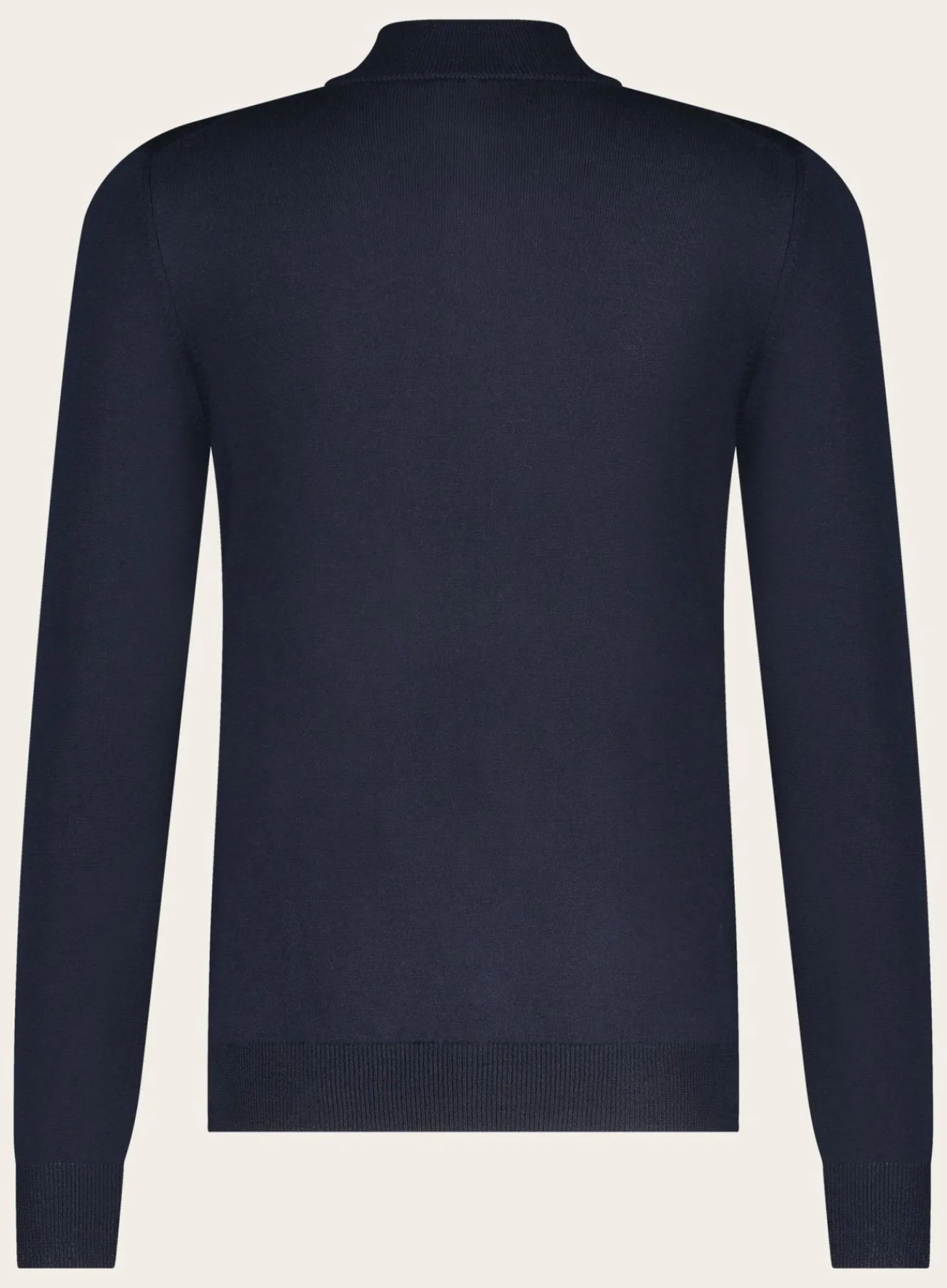 Half-Zip Trui Van Wol