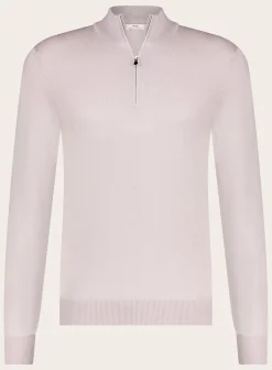 Half-Zip Trui Van Wol