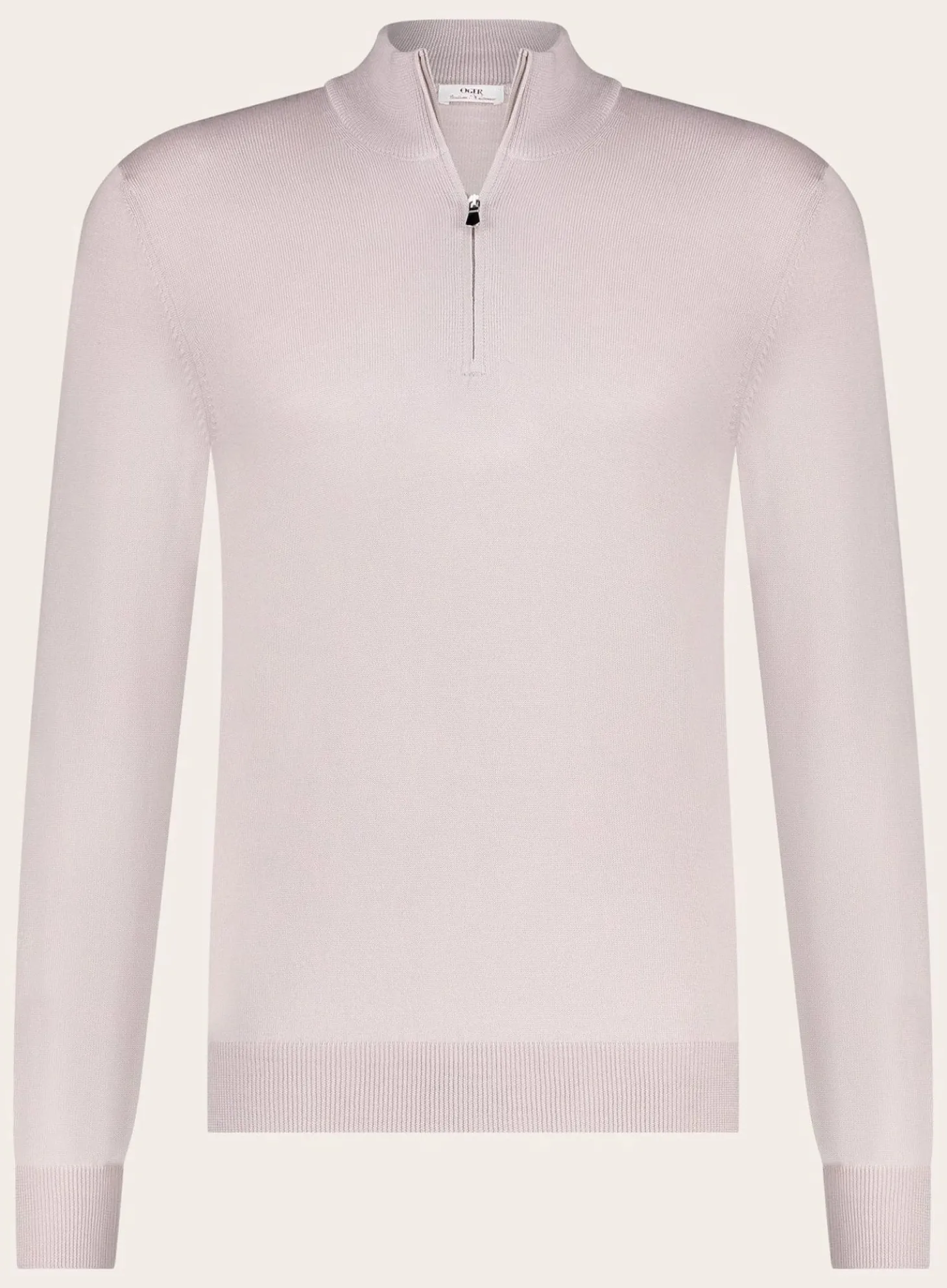 Half-Zip Trui Van Wol