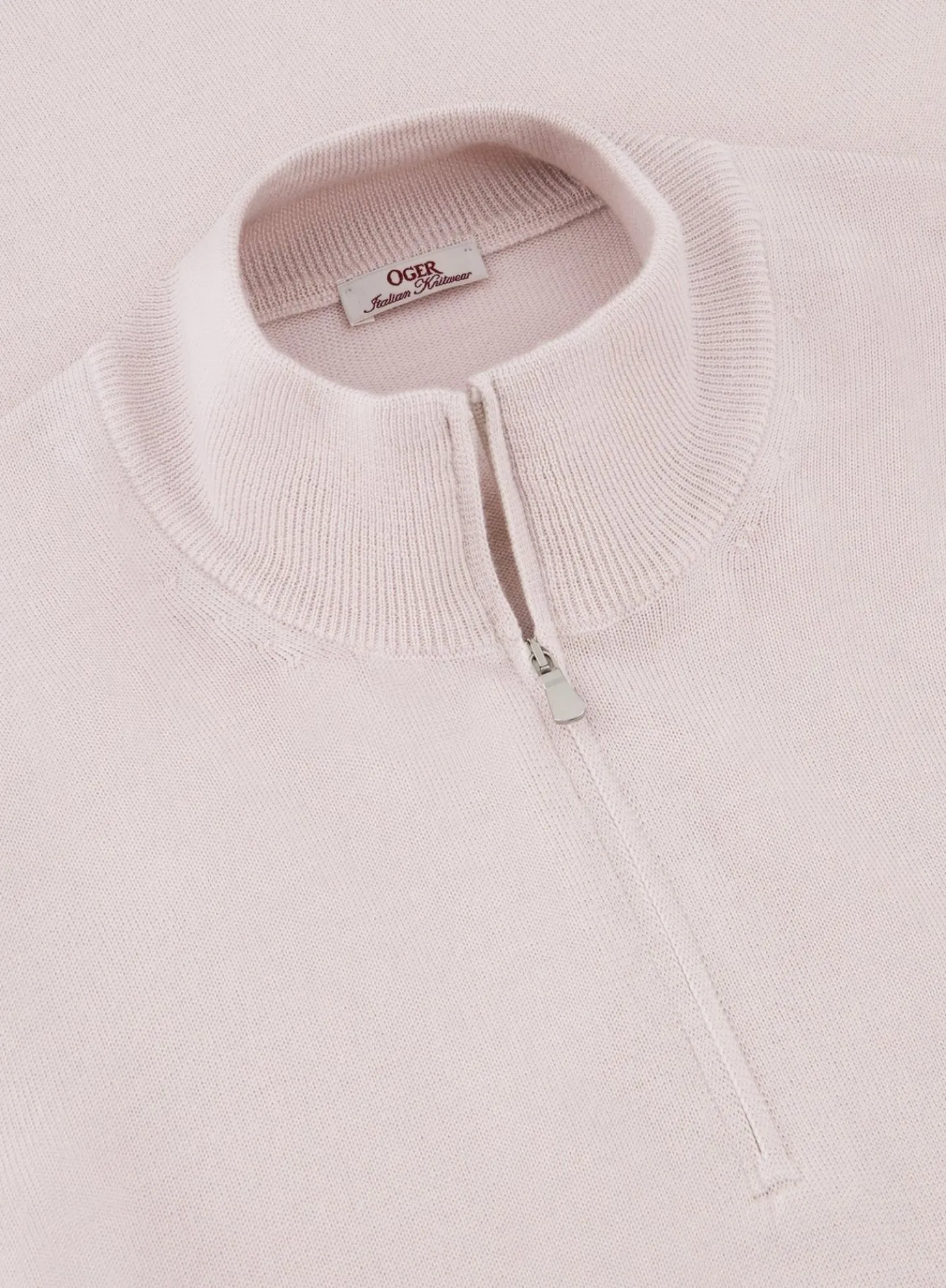 Half-Zip Trui Van Wol