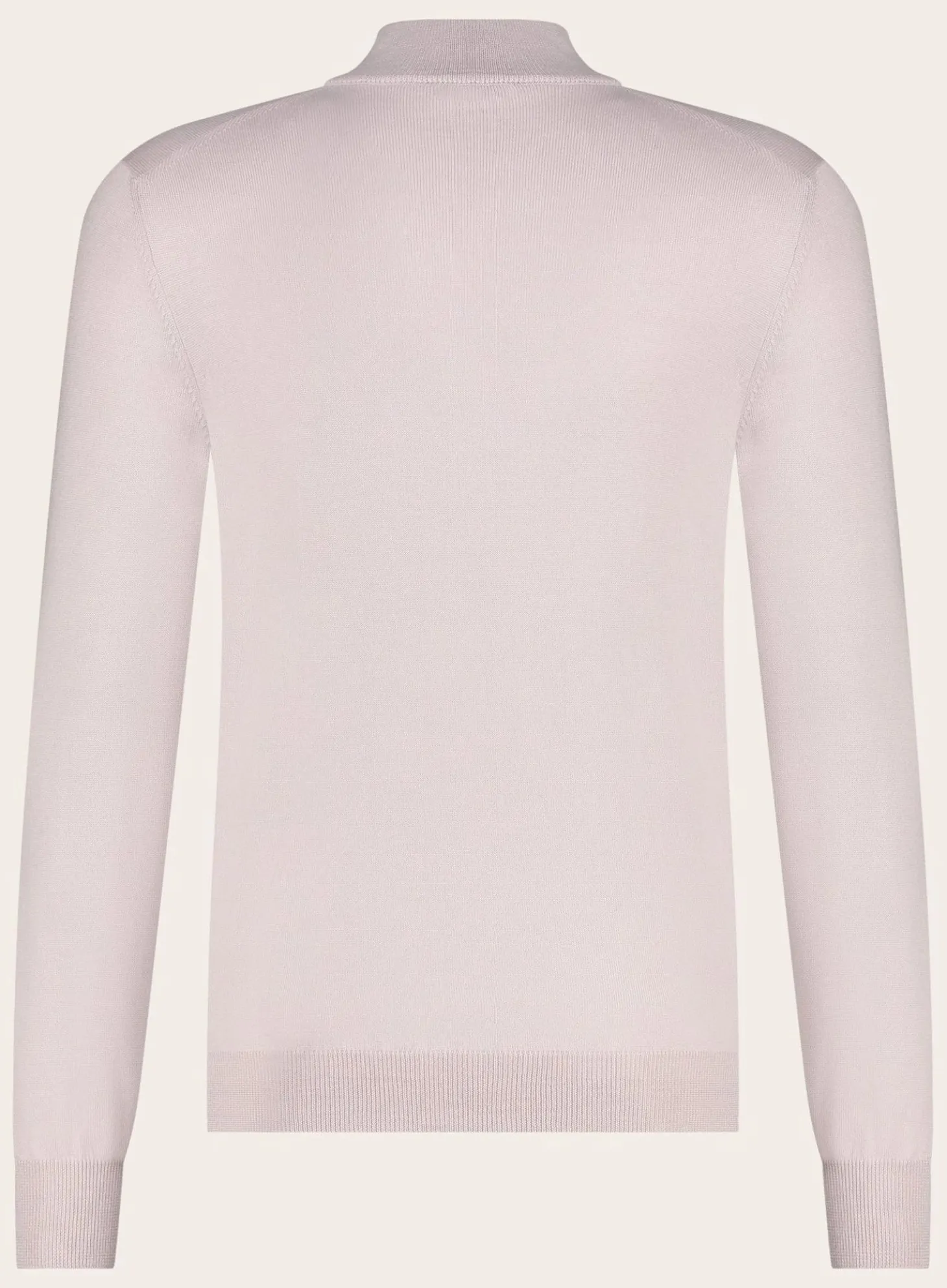 Half-Zip Trui Van Wol