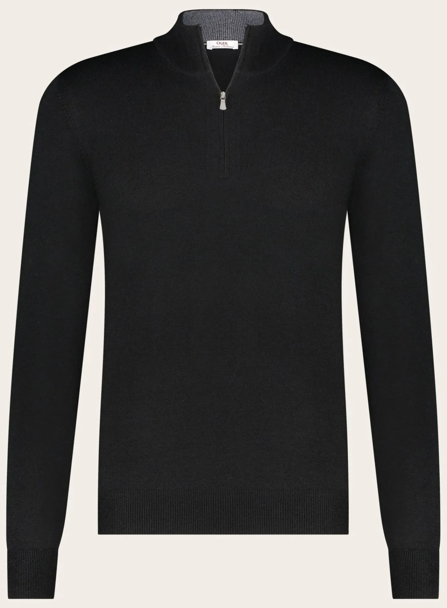 Half-Zip Trui Van Wol