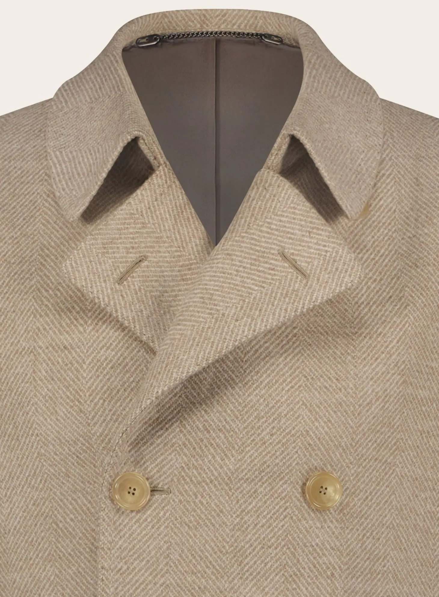 Handgemaakte Mantel Van Wol