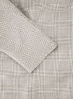 Handgemaakt Glencheck Jasje Van Cashmere
