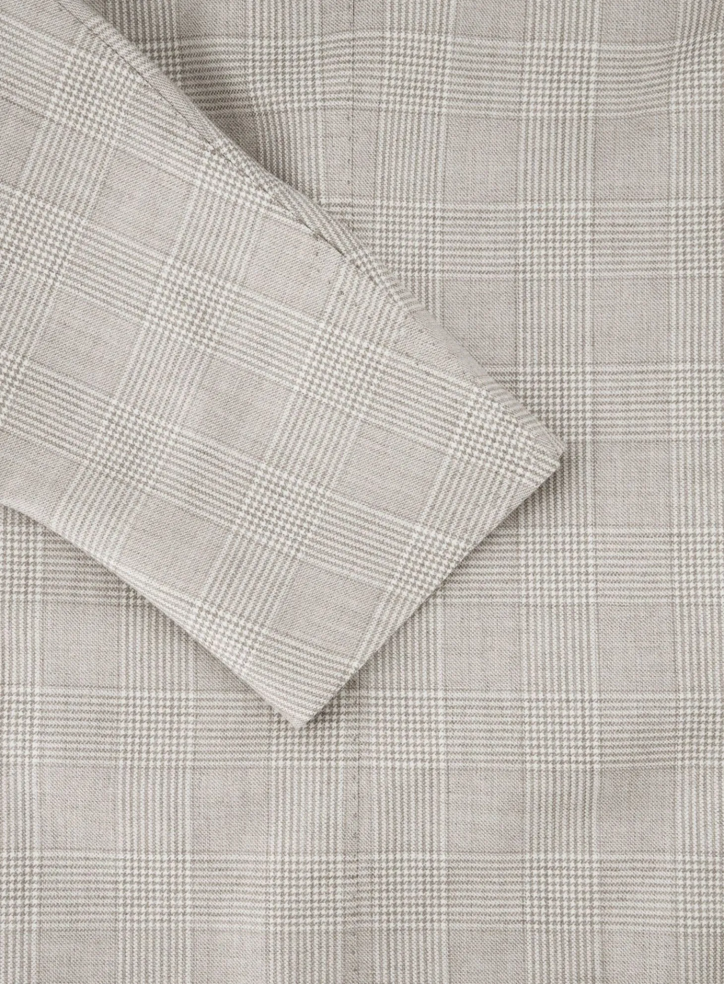 Handgemaakt Glencheck Jasje Van Cashmere