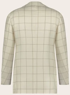 Handgemaakt Glencheck Jasje Van Cashmere