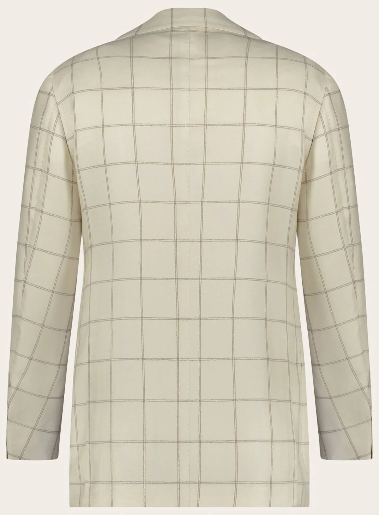 Handgemaakt Glencheck Jasje Van Cashmere