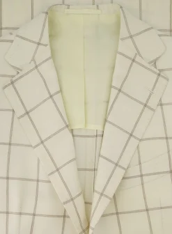 Handgemaakt Glencheck Jasje Van Cashmere
