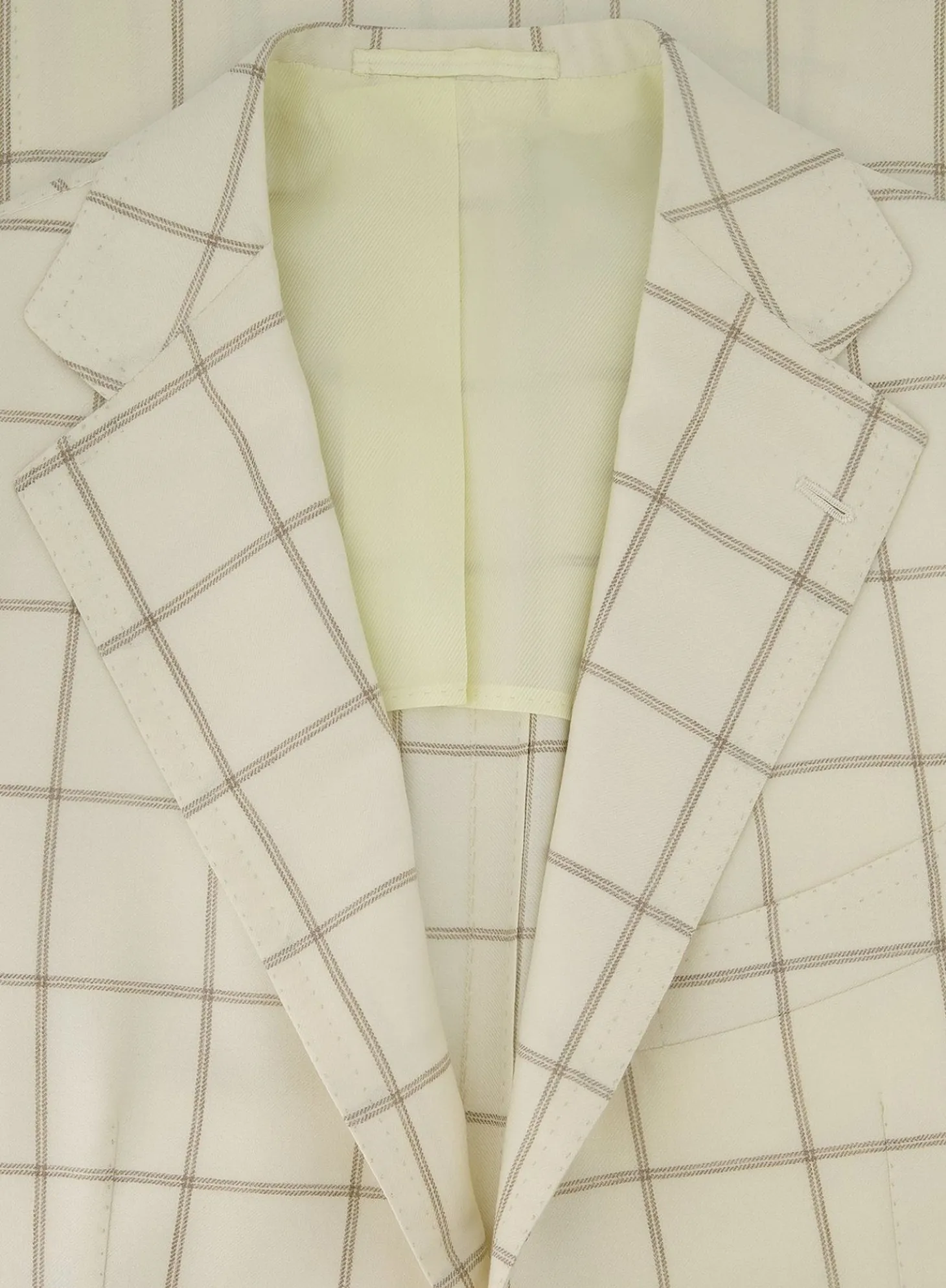 Handgemaakt Glencheck Jasje Van Cashmere