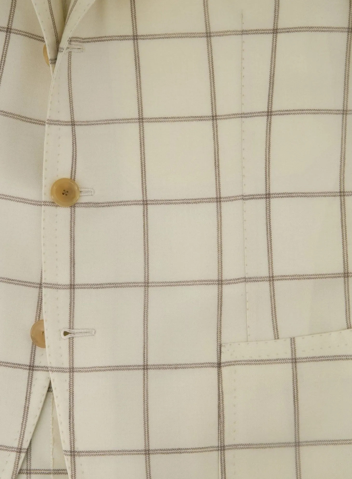 Handgemaakt Glencheck Jasje Van Cashmere