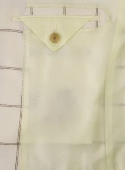 Handgemaakt Glencheck Jasje Van Cashmere