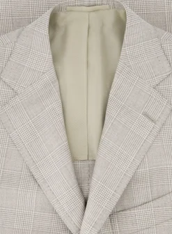Handgemaakt Glencheck Jasje Van Cashmere