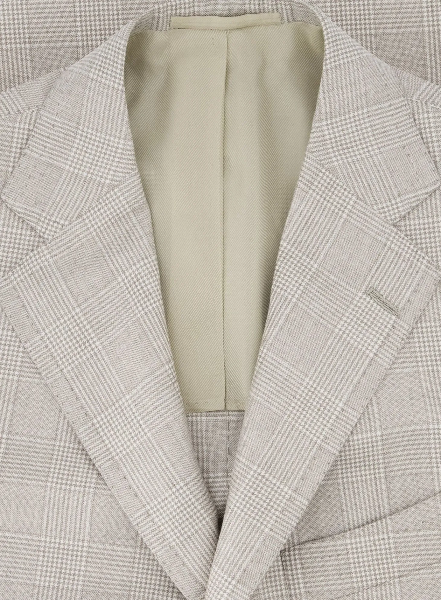 Handgemaakt Glencheck Jasje Van Cashmere