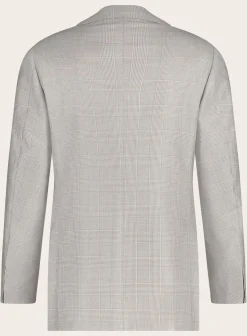Handgemaakt Glencheck Jasje Van Cashmere