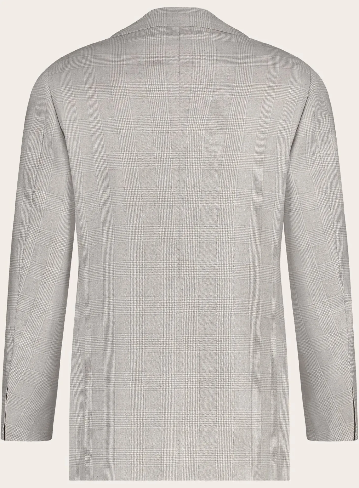 Handgemaakt Glencheck Jasje Van Cashmere