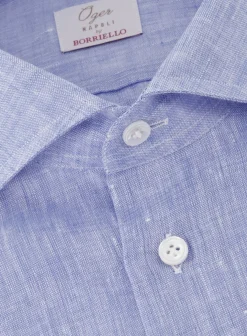 Handgemaakt Shirt Van Linnen