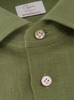 Handgemaakt Shirt Van Linnen