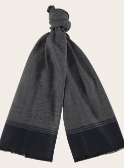 Jacquard Sjaal Van Wol