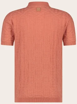 Katoenen Poloshirt Met Motief