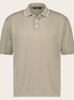Linnen Flat Rib Polo