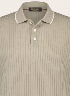 Linnen Flat Rib Polo