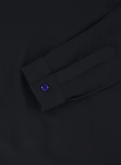 Overshirt Met Kraag Van Wol En Katoen