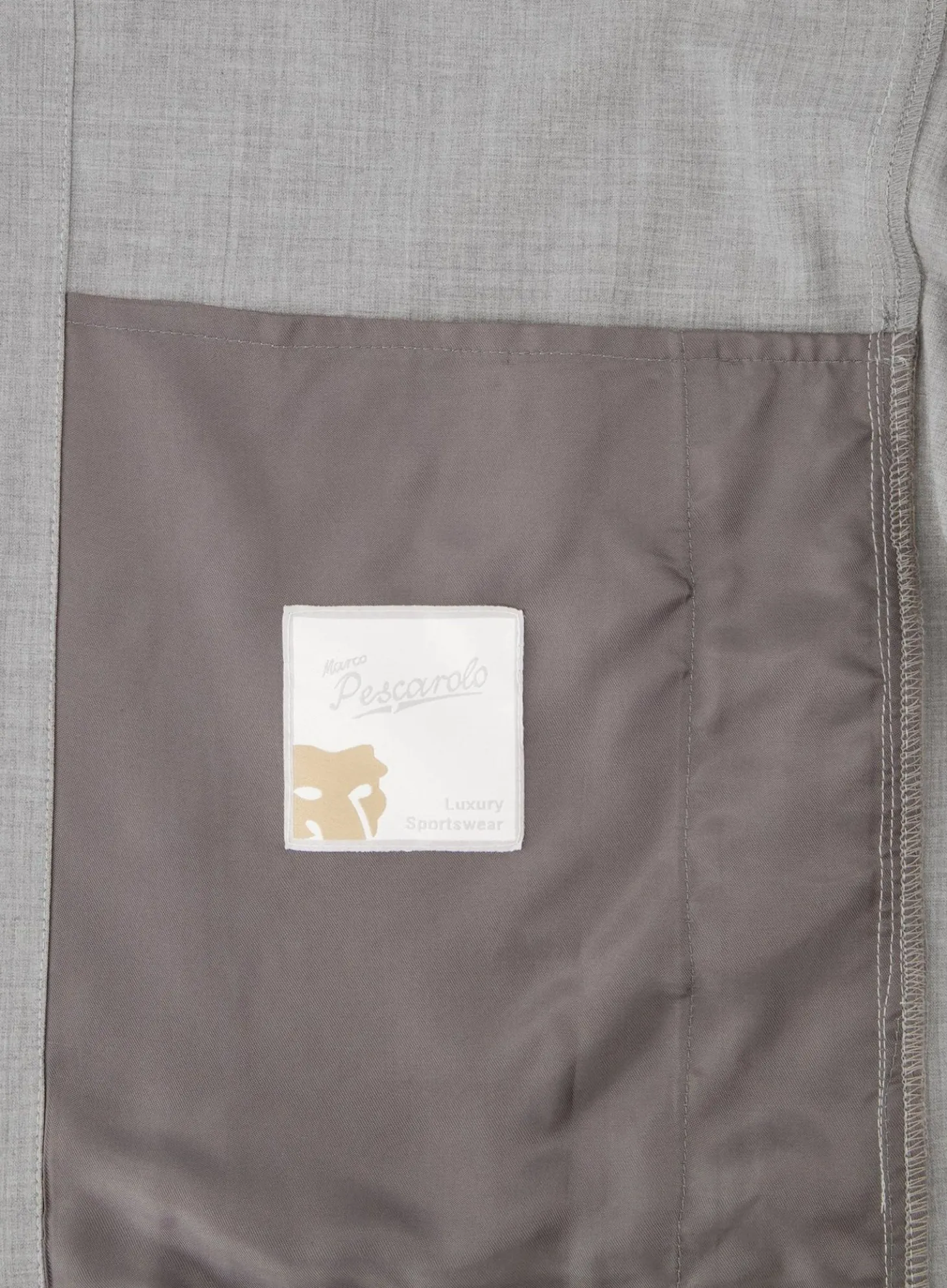 Overshirt Met Kraag Van Wol En Katoen