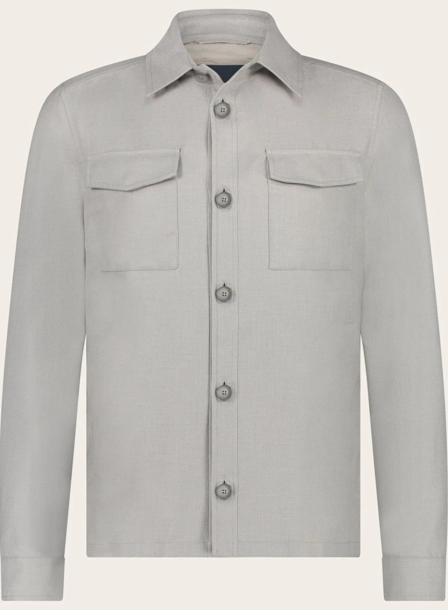 Overshirt Met Puntkraag