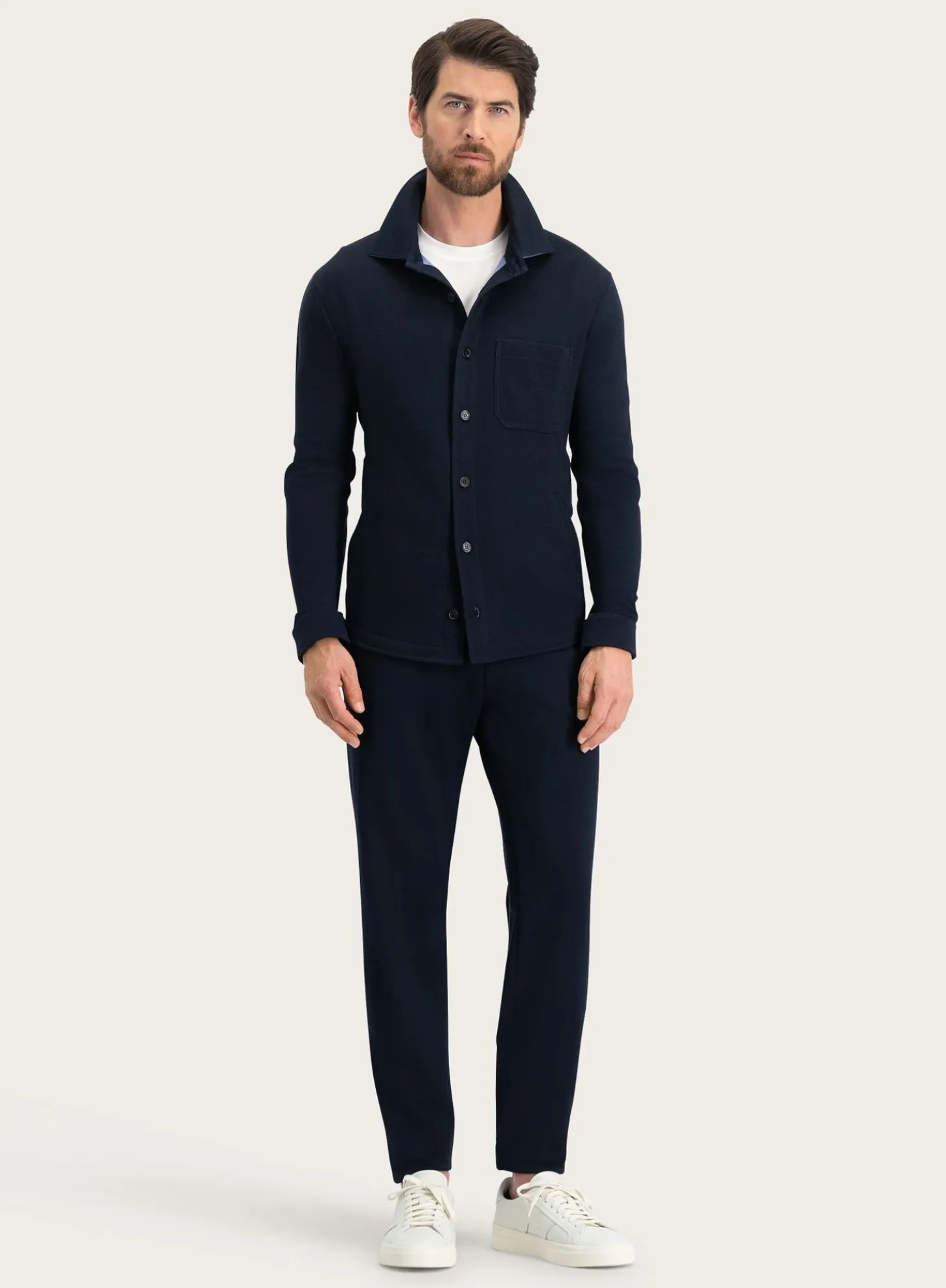 Overshirt Van Zijde En Katoen