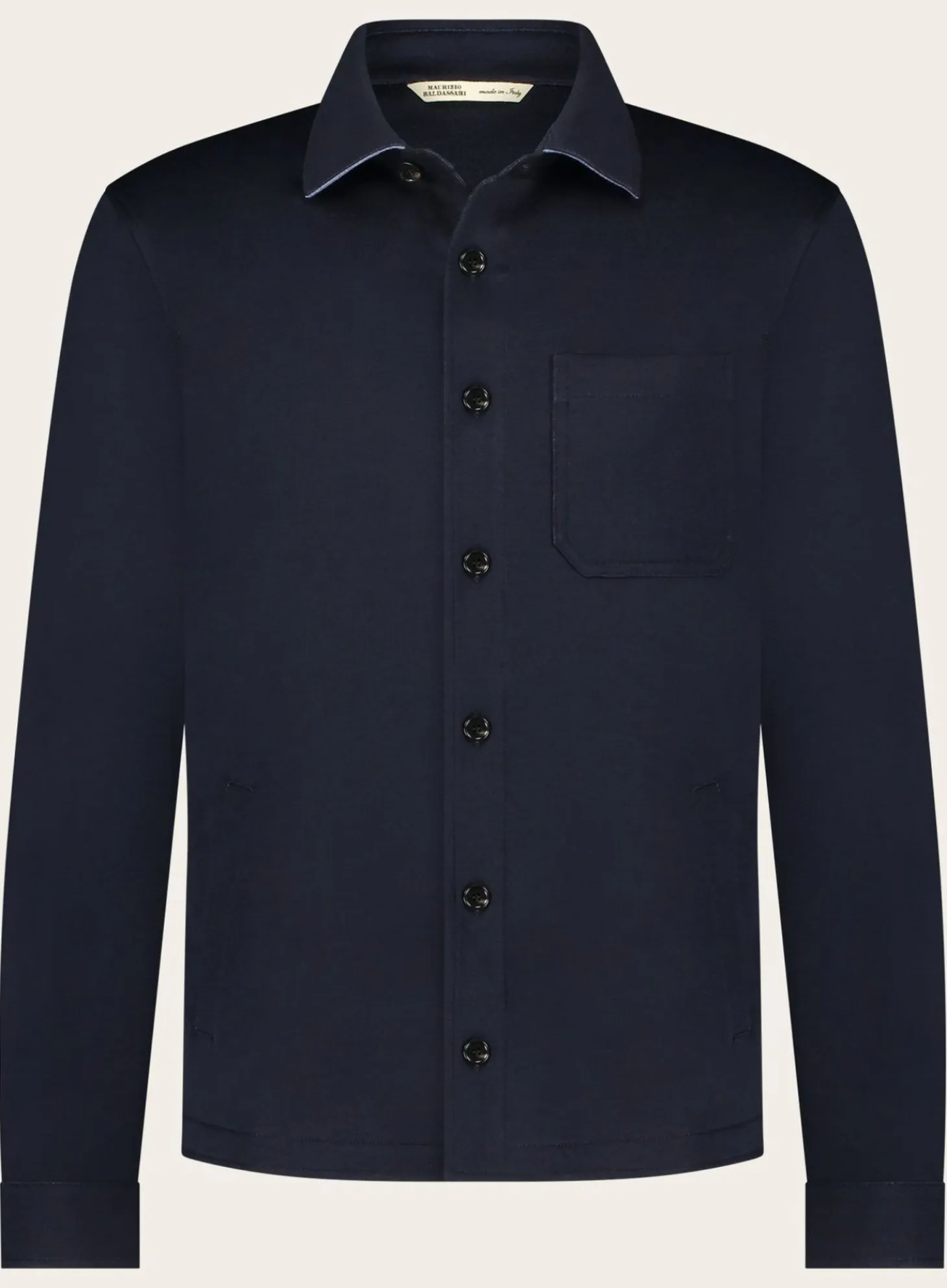 Overshirt Van Zijde En Katoen