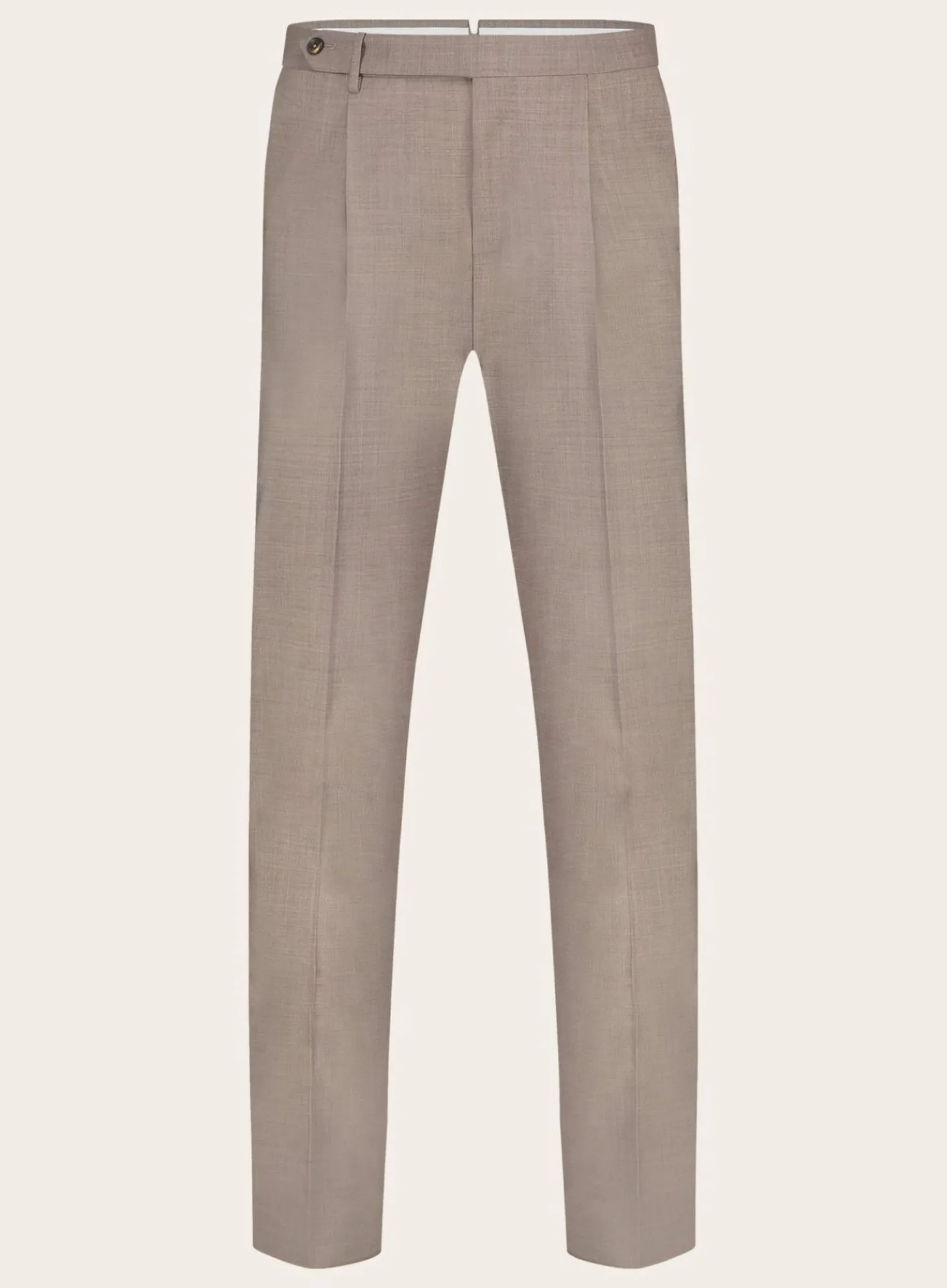 Pantalon Van Wol En Elastaan