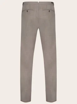 Pantalon Van Wol En Elastaan