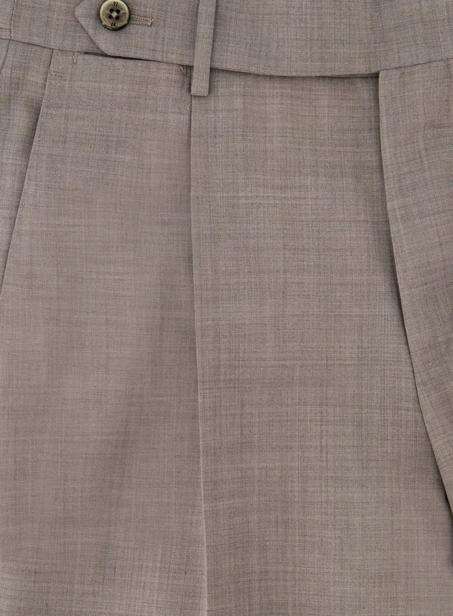 Pantalon Van Wol En Elastaan