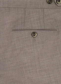 Pantalon Van Wol En Elastaan