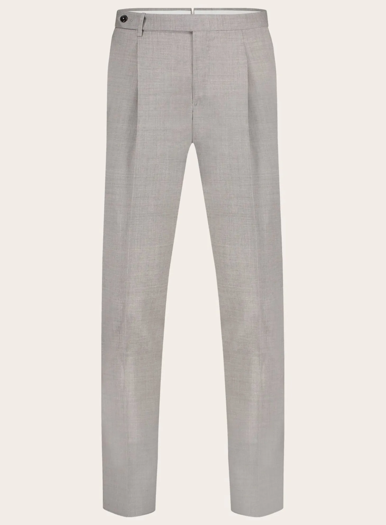 Pantalon Van Wol En Elastaan