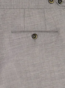 Pantalon Van Wol En Elastaan