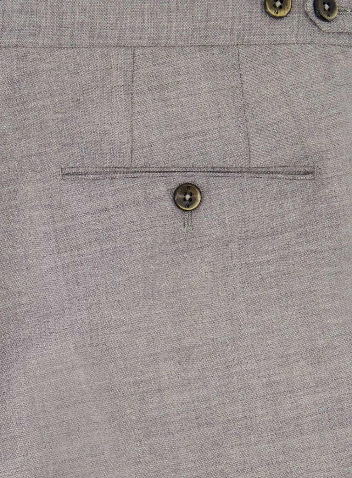 Pantalon Van Wol En Elastaan