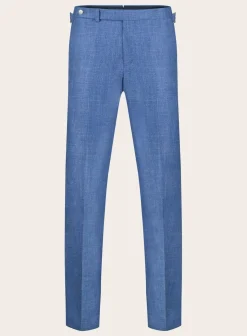 Pantalon Van Wol, Zijde En Linnen