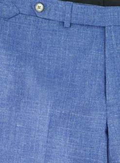 Pantalon Van Wol, Zijde En Linnen