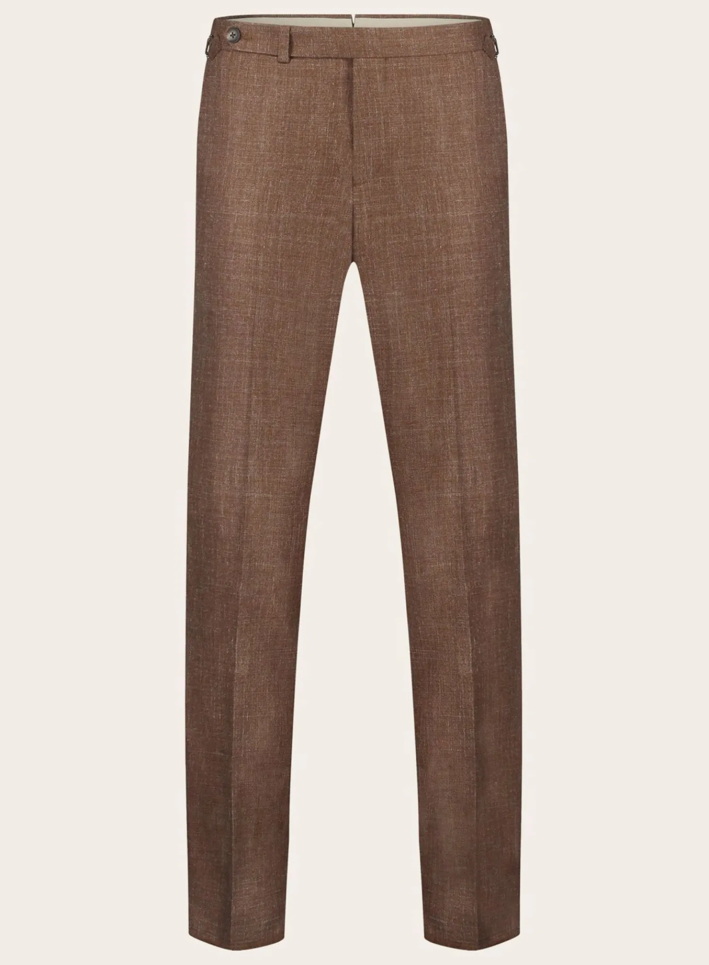 Pantalon Van Wol, Zijde En Linnen
