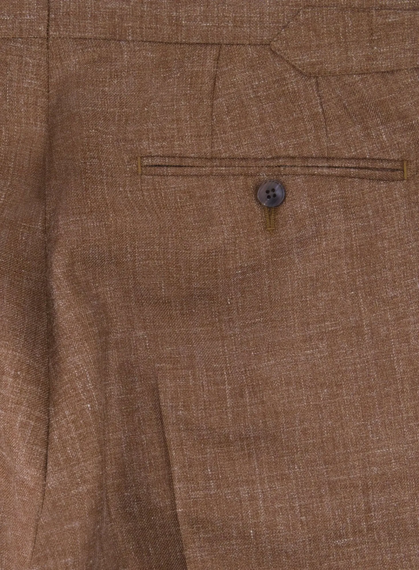 Pantalon Van Wol, Zijde En Linnen