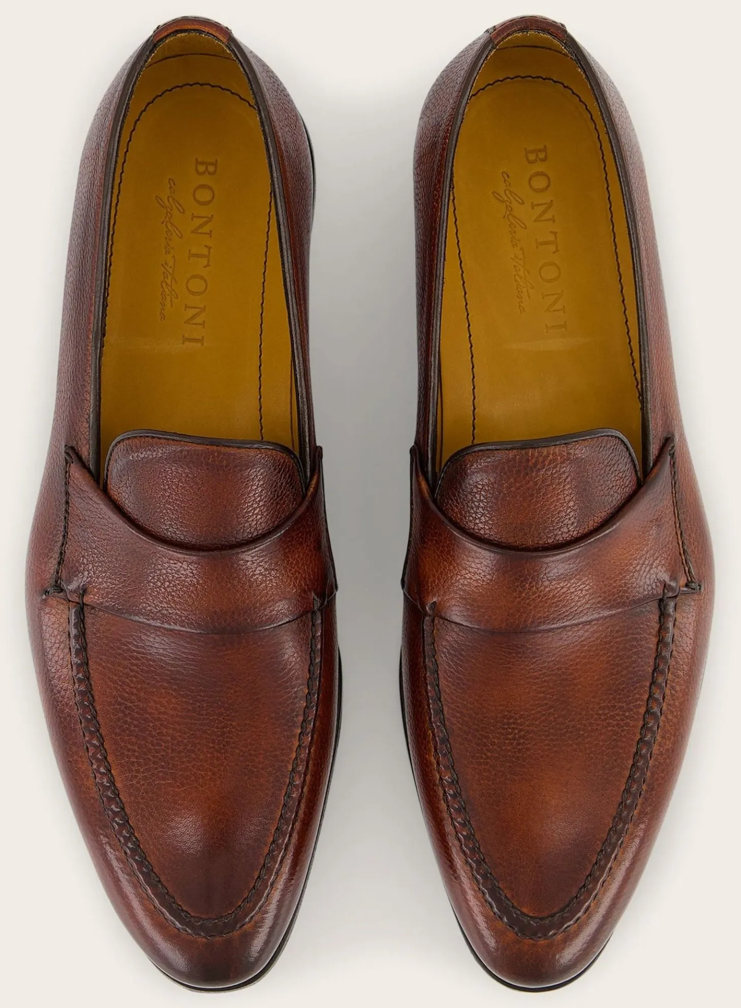 Penny Loafers Vann Leer