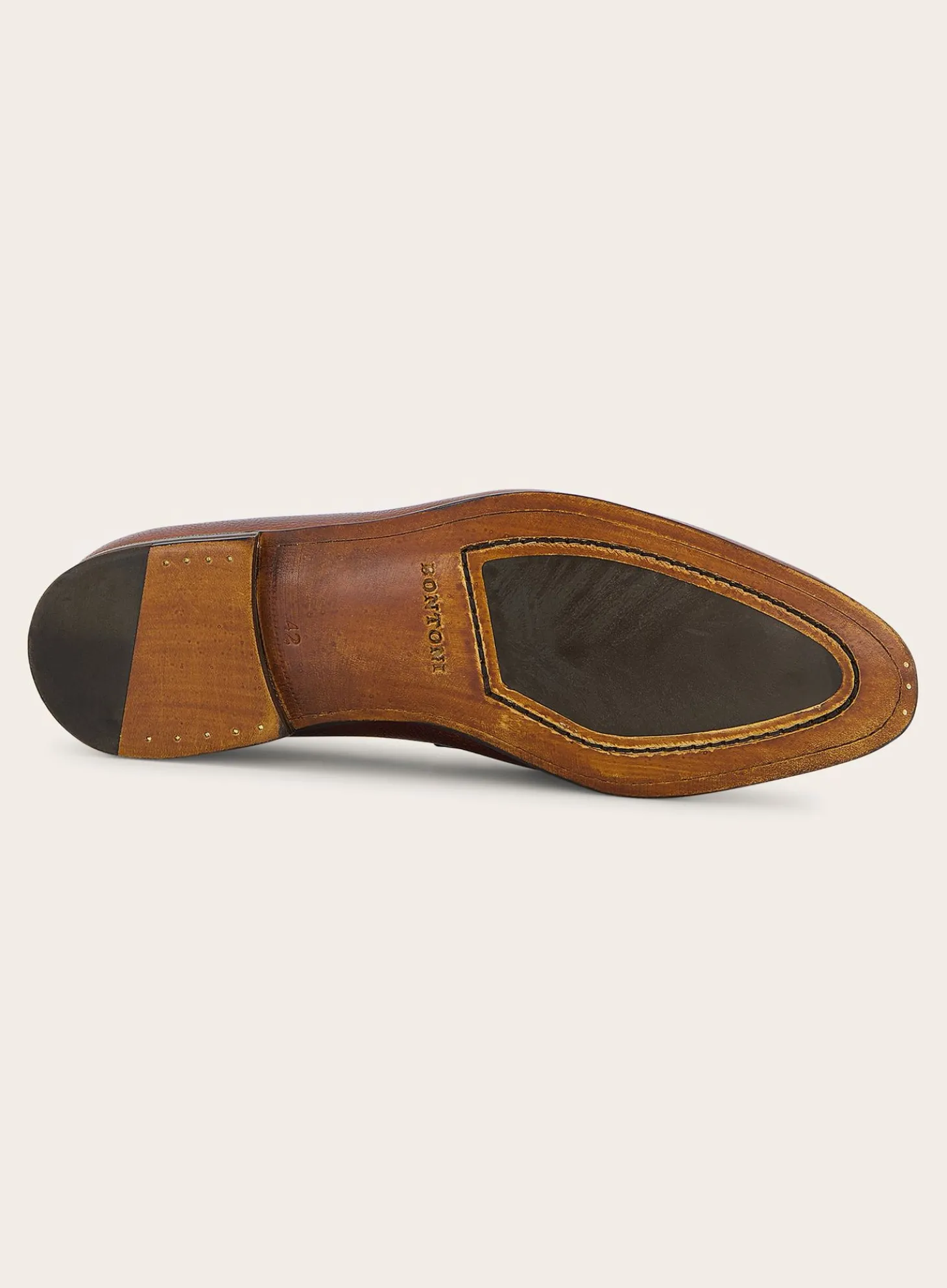 Penny Loafers Vann Leer
